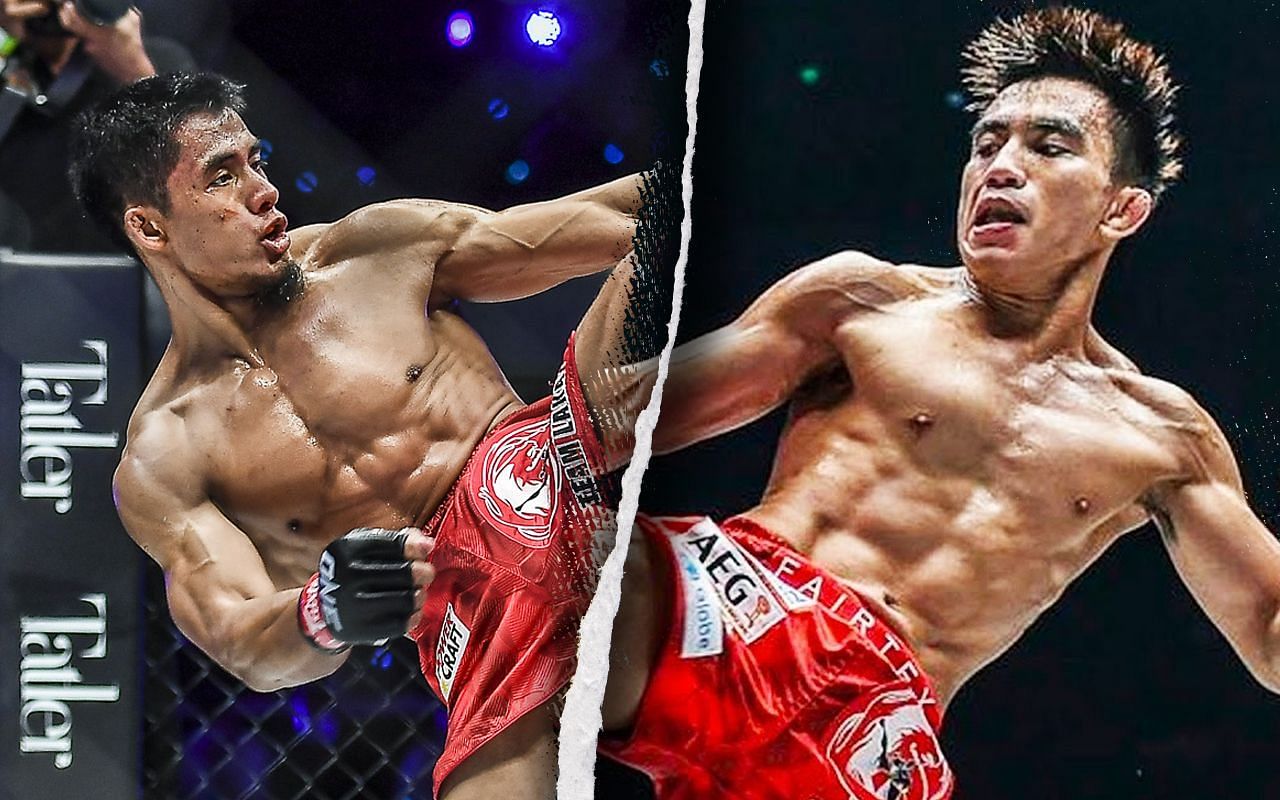 Stephen Loman (left), Joshua Pacio (right), photo by ONE Championship