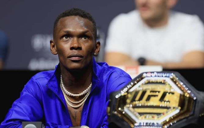 "I just wanna whoop his a**"- UFC Champion Israel Adesanya reveals the list of opponents he looks forward to facing in the future