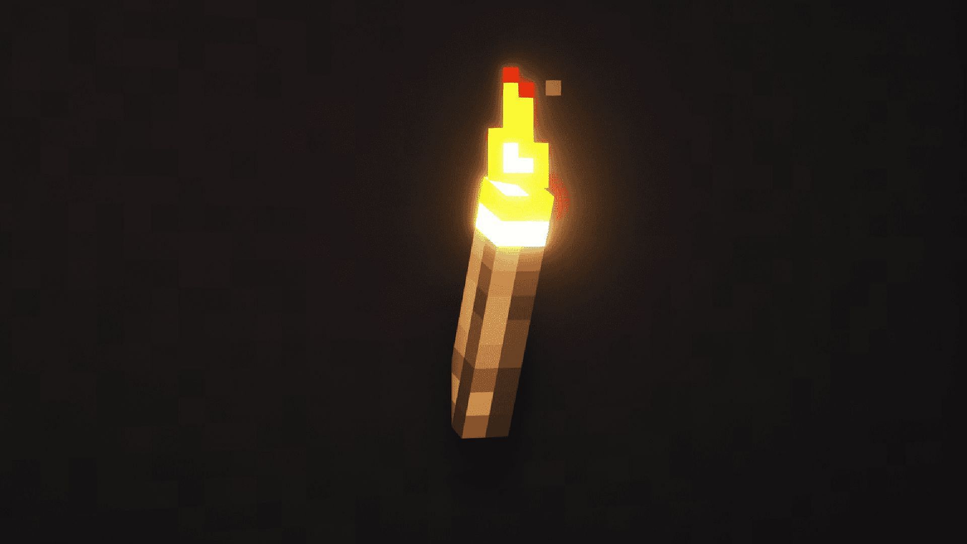 Torches will keep you safe from hostile mob spawns wherever they&#039;re placed (Image via Mojang)