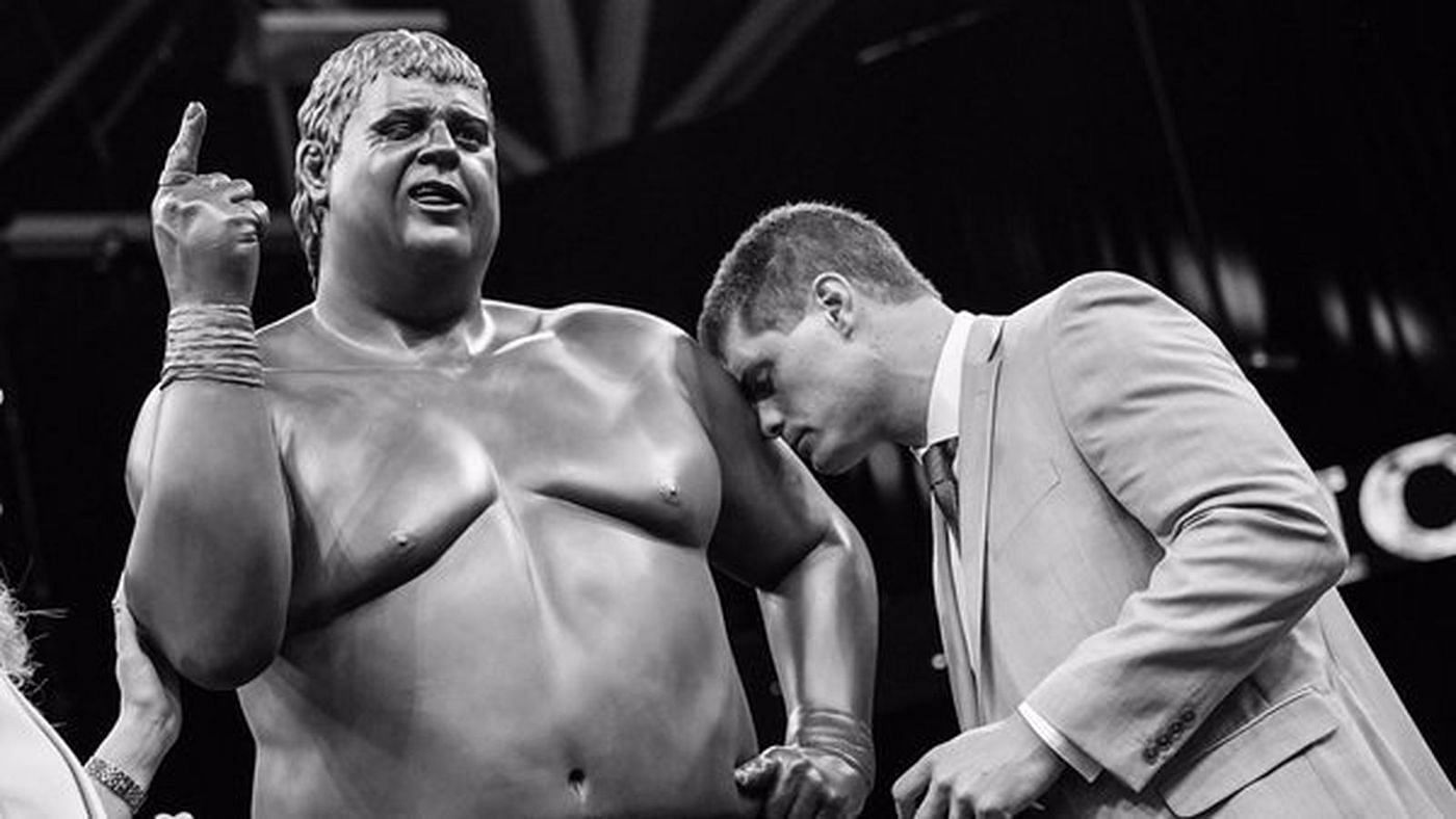 Cody Rhodes paying respects to his father, The American Dream Dusty Rhodes