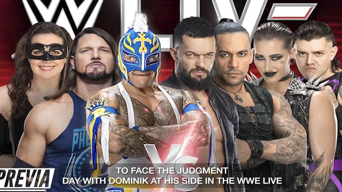 Former women's champion, AJ Styles, and Rey Mysterio to wrestle The ...