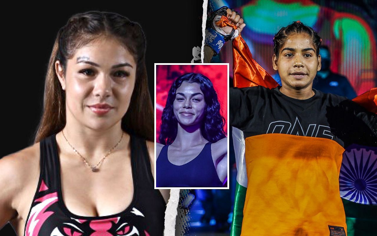 [Photo Credit: ONE Championship] Noelle Grandjean, Lea Bivins, Zeba Bano