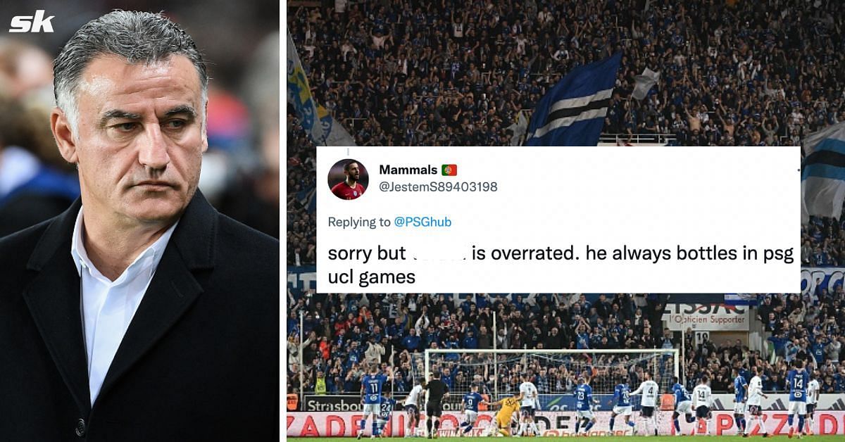 PSG fans were frustrated with midfielder