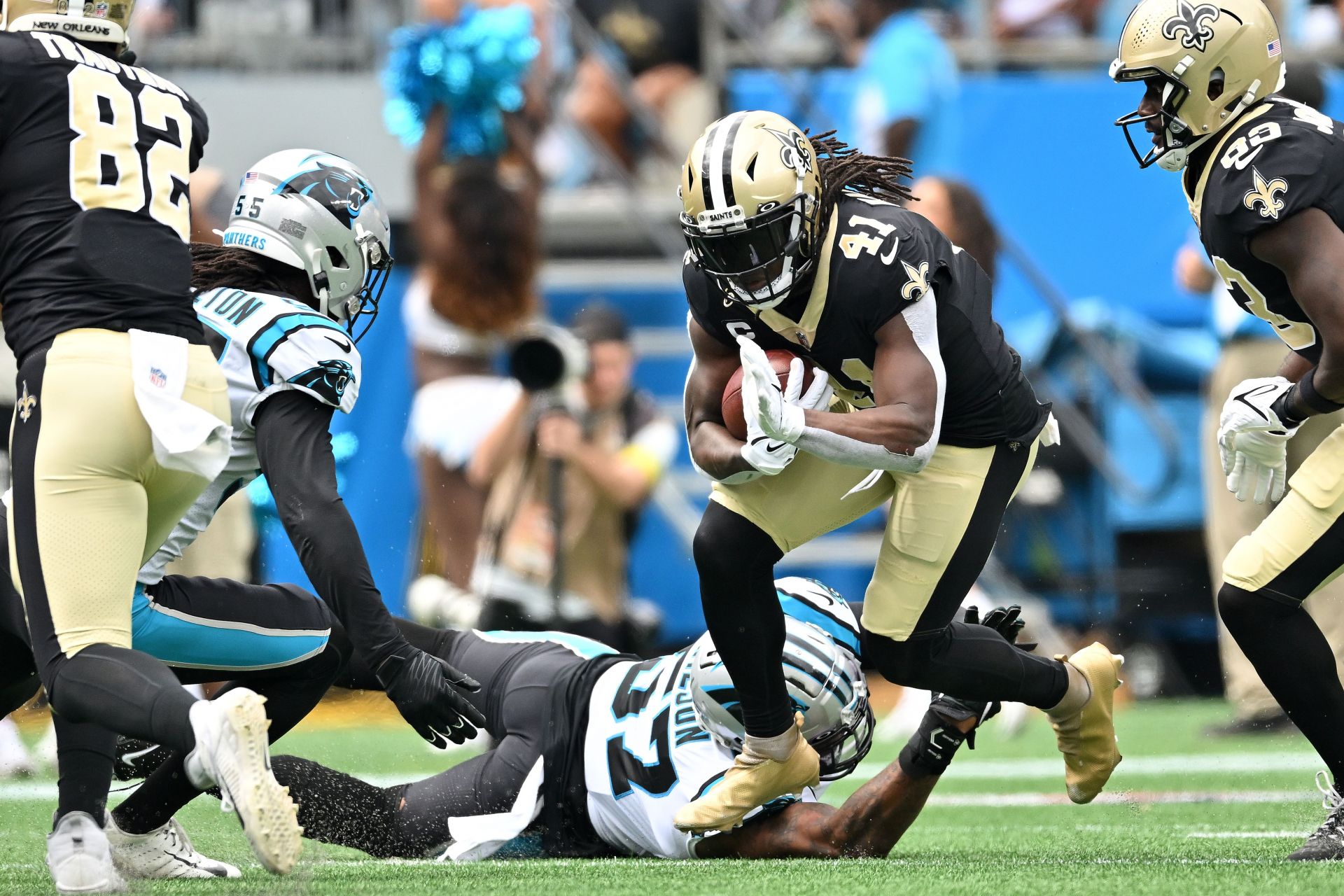 Inactives for New Orleans Saints, Carolina Panthers game