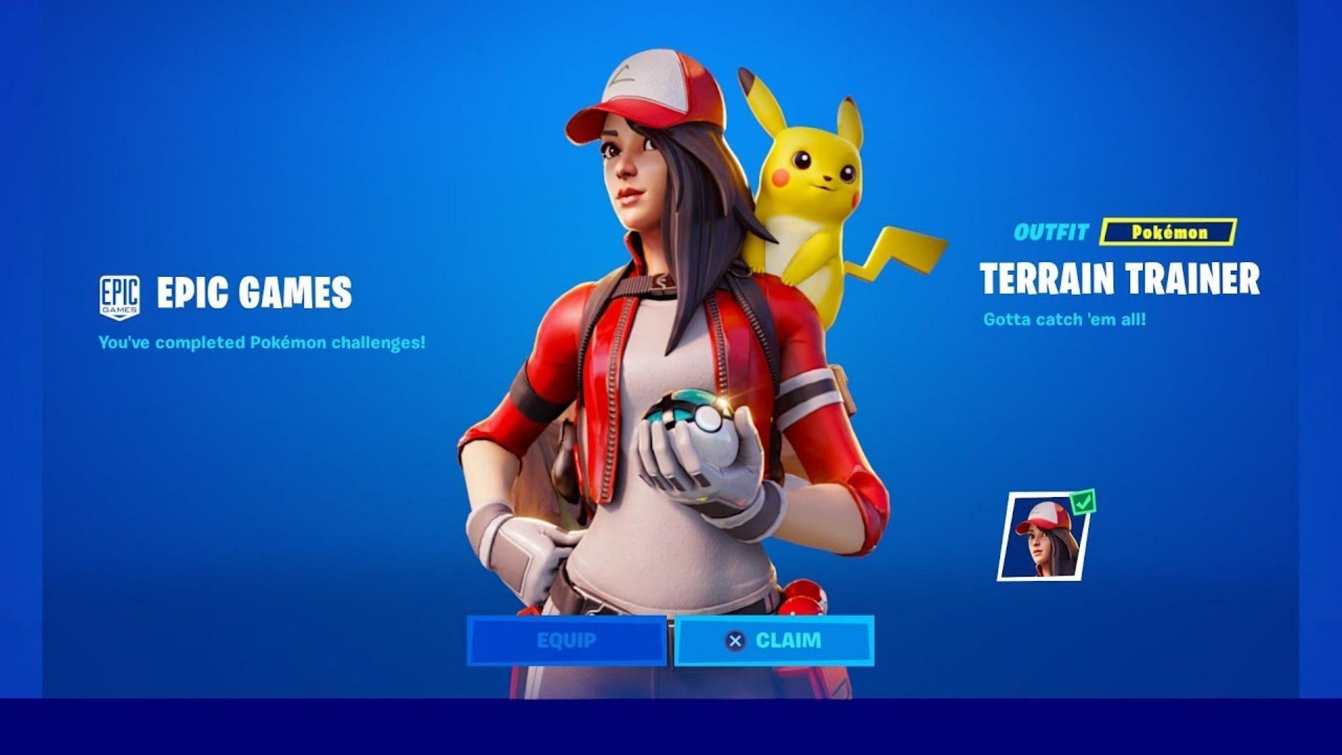 Pokemon remains the most anticipated anime collab amongst Fortnite players. (Image via YouTube/FriendlyMachine)