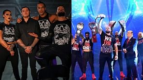 "Would rather judgment day have them" - Twitter reacts to the possibility of The Bloodline winning trios titles in WWE