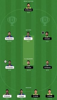 IND vs PAK Dream11 Prediction Team, Head To Head League