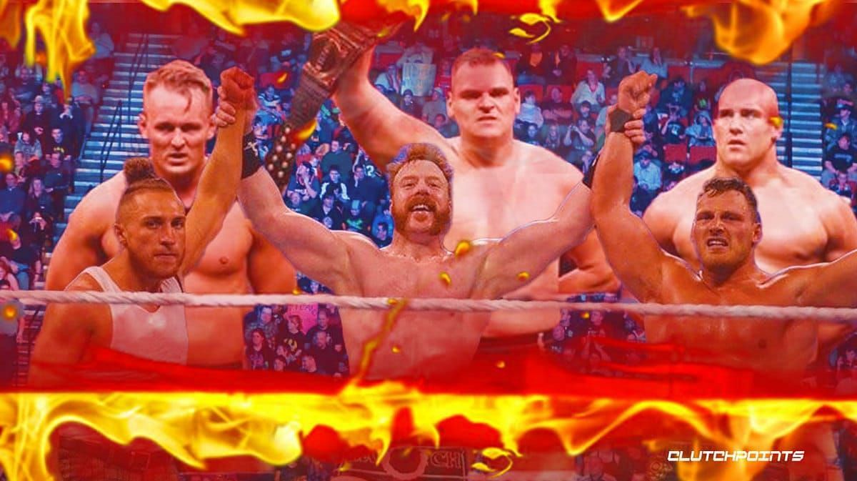 Imperium, led by GUNTHER, faces off against The Brawling Brutes, led by Sheamus