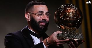 "A childhood dream" - Real Madrid striker Karim Benzema delivers emotional speech after winning 2022 Ballon d'Or