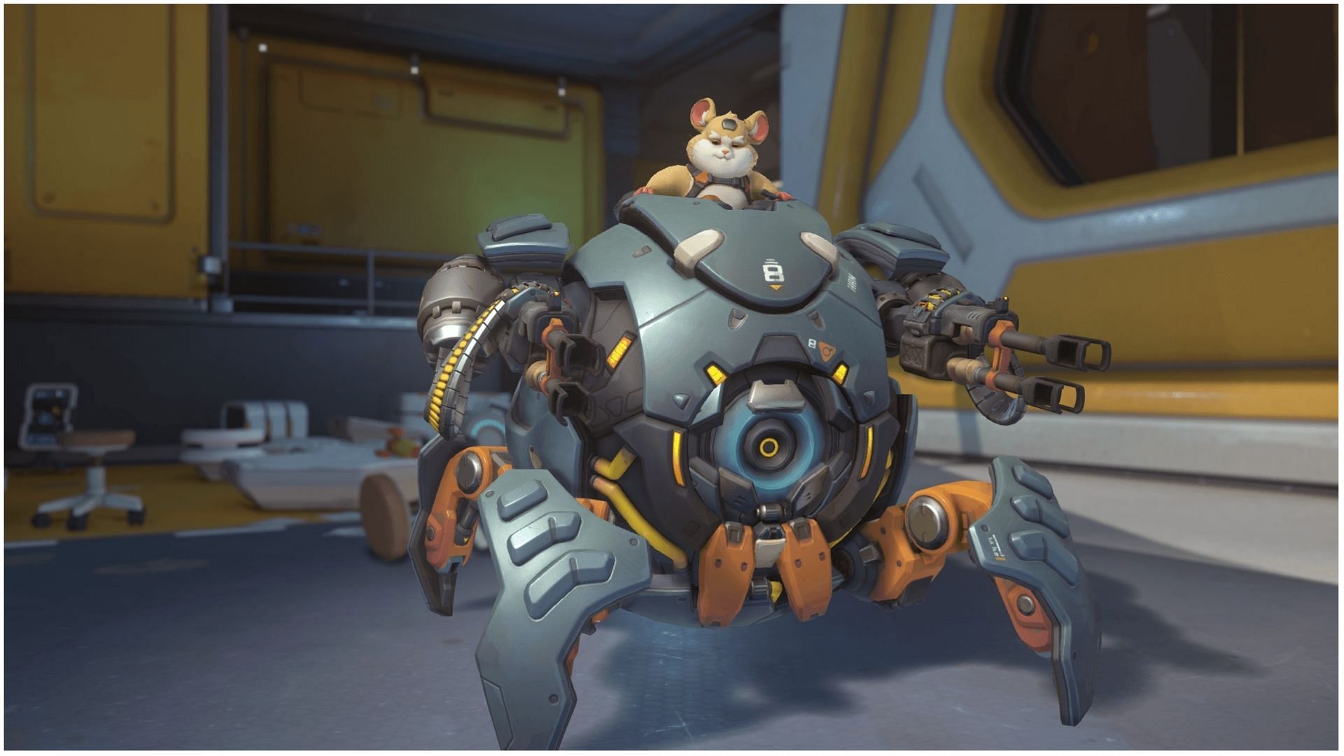 Wrecking Ball as seen in Overwatch (Image via Activision Blizzard)