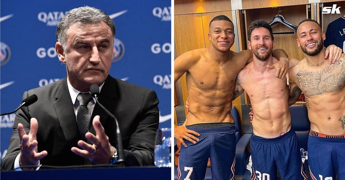 Christophe Galtier has addressed talk about dressing room unrest at PSG