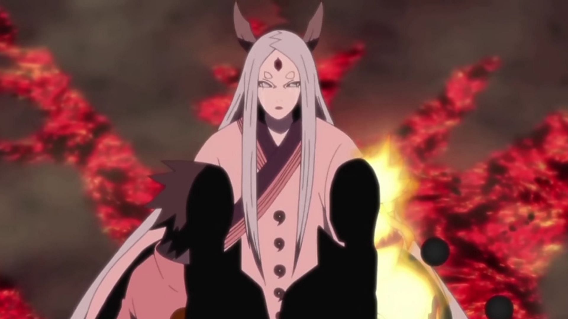 Kaguya Otsutsuki as seen in the anime Naruto (Image via Studio Pierrot)