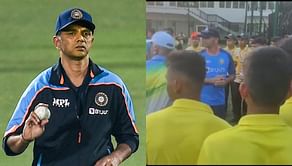 IND vs SA : असम के युवा खिलाड़ियों से मिले भारतीय कोच राहुल द्रविड़, साझा किया अपना अनुभव