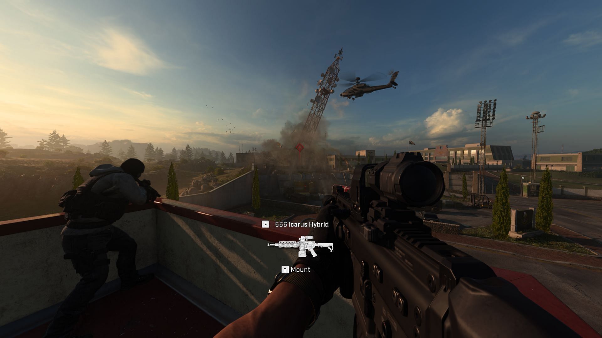Eliminating the Machine Gunner (Image via Activision)