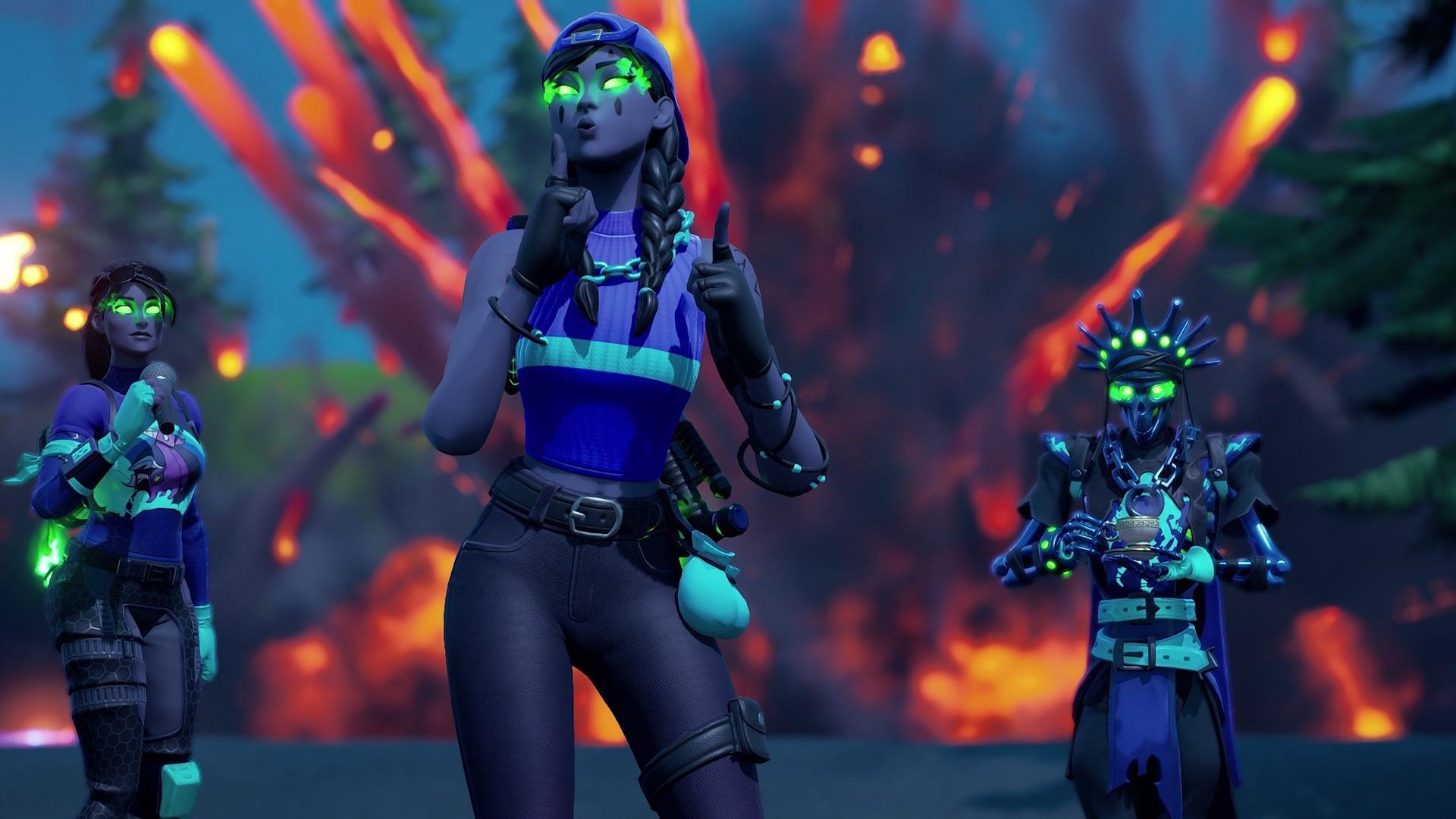 The pack has some of the most amazing skins in the game (Image via Epic Games)
