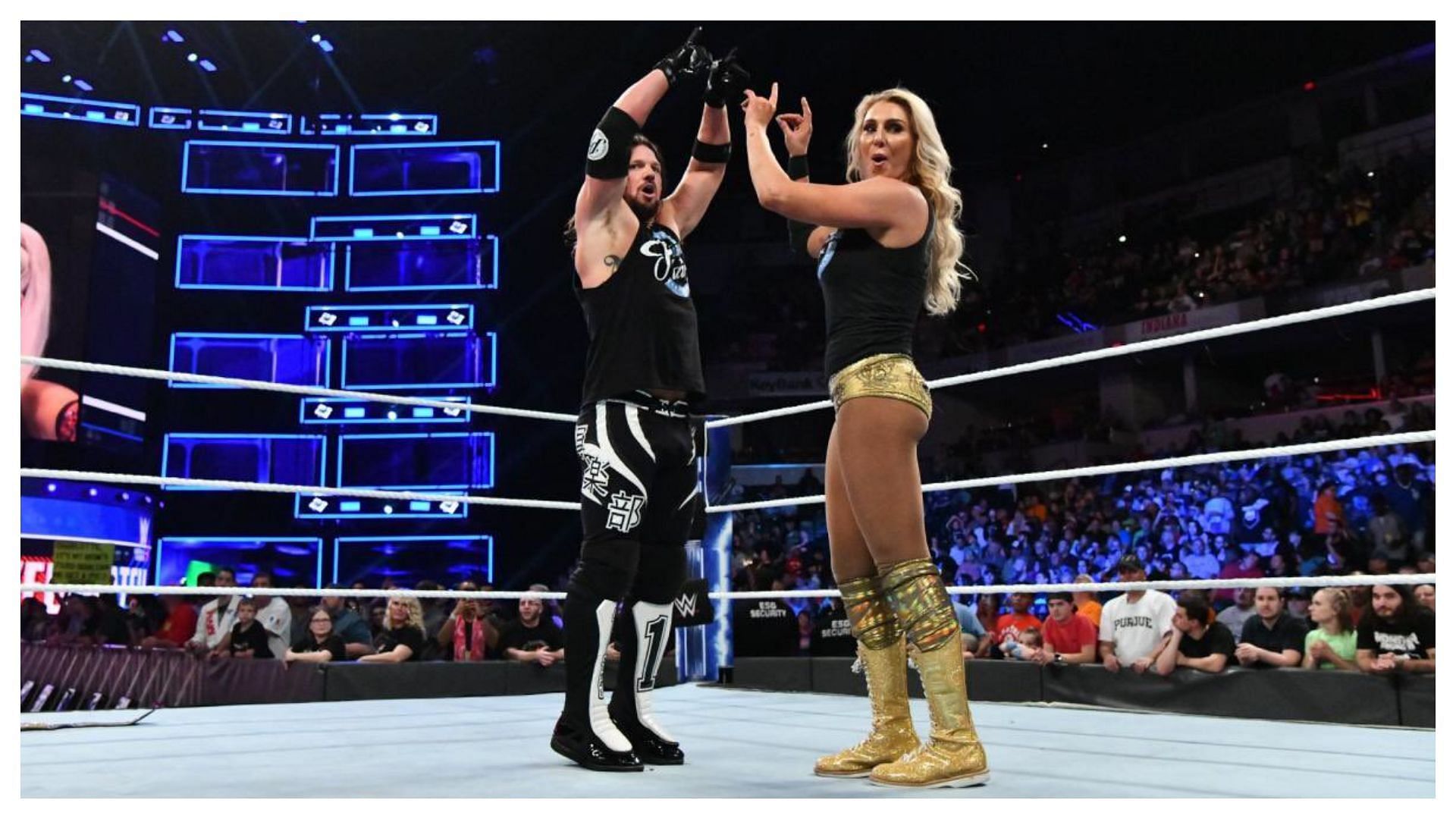 Charlotte Flair and AJ Styles have history as a team