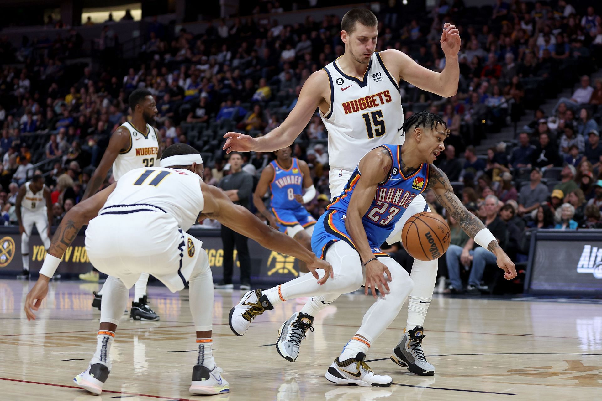 Oklahoma City Thunder v Denver Nuggets