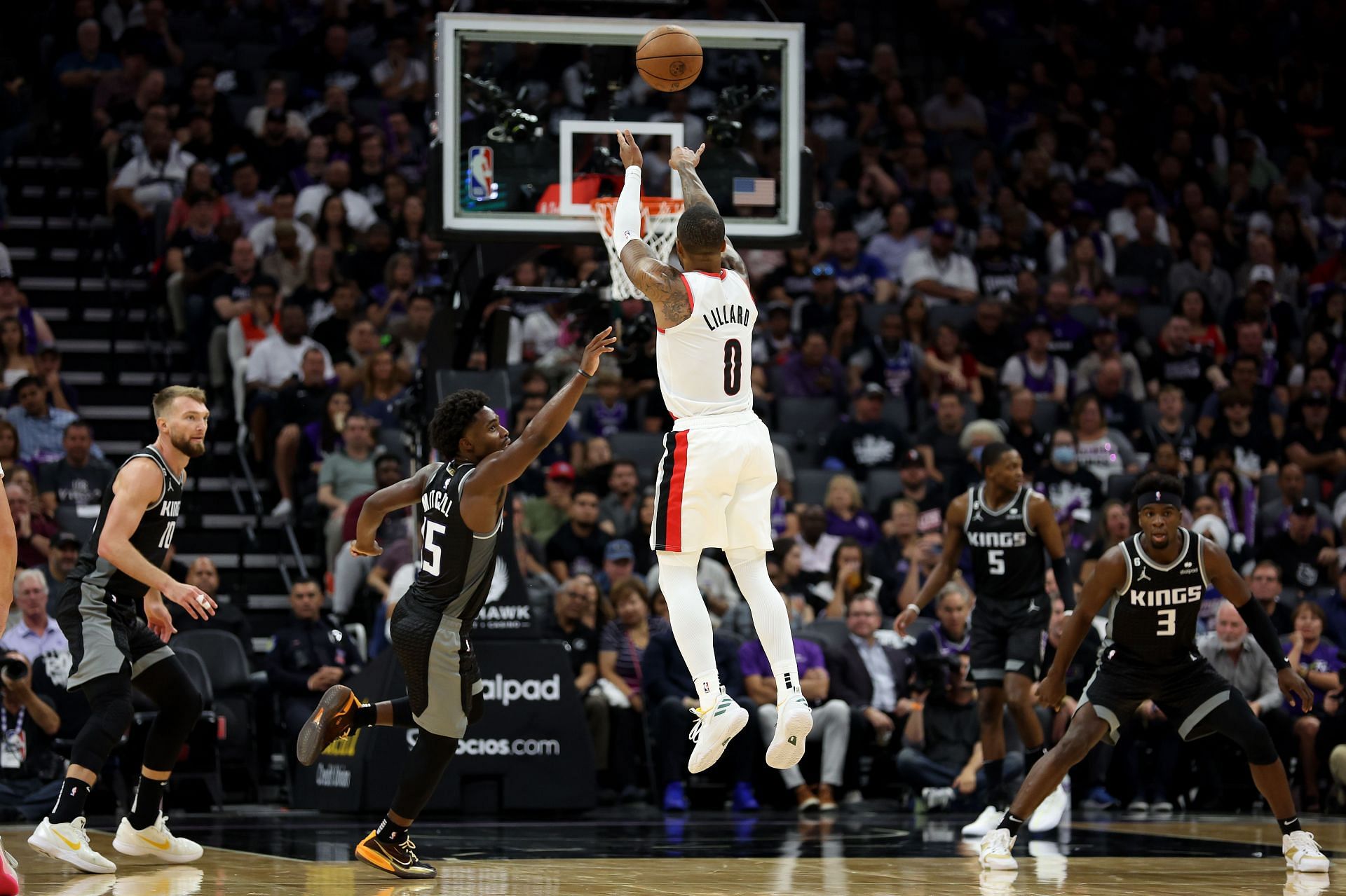 Portland Trail Blazers v Sacramento Kings