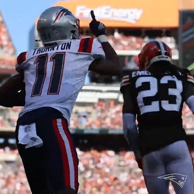 Tyquan Thornton Fantasy Football Outlook: Are There Opportunities In A  Crowded Patriots WR Room?