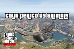 GTA Online players can visit Cayo Perico island as an animal
