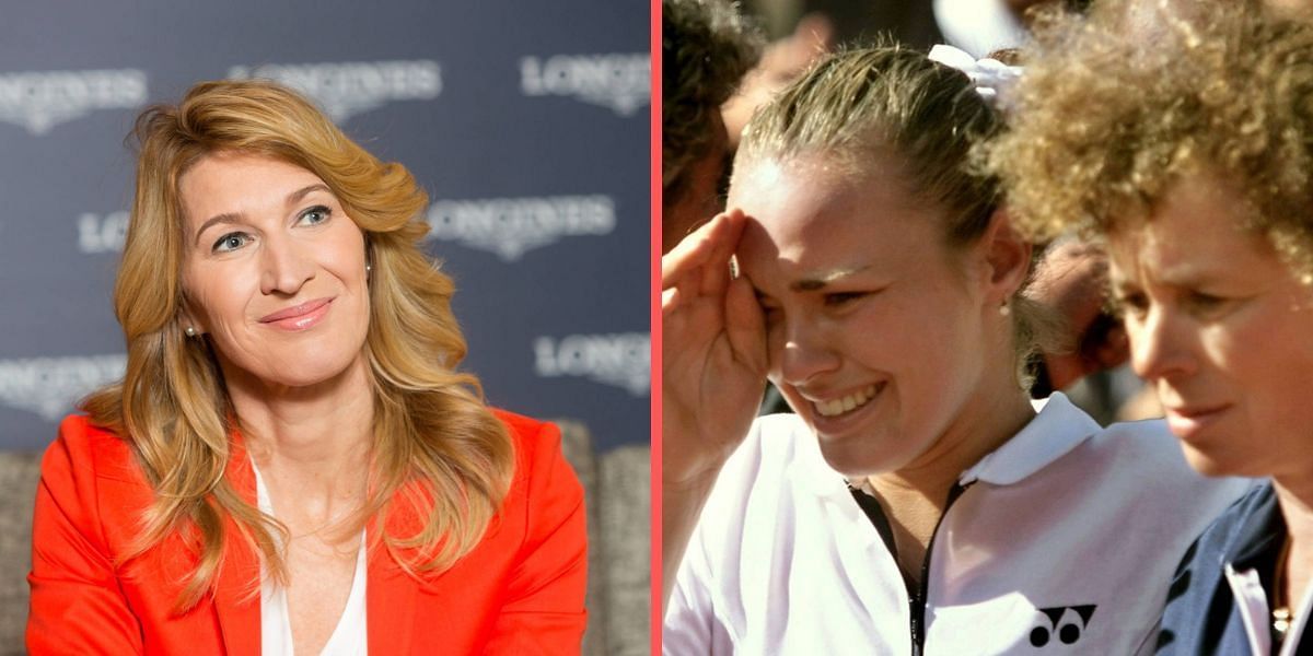 Steffi Graf said she felt for Martina Hingis after the latter cried following the 1999 French Open final