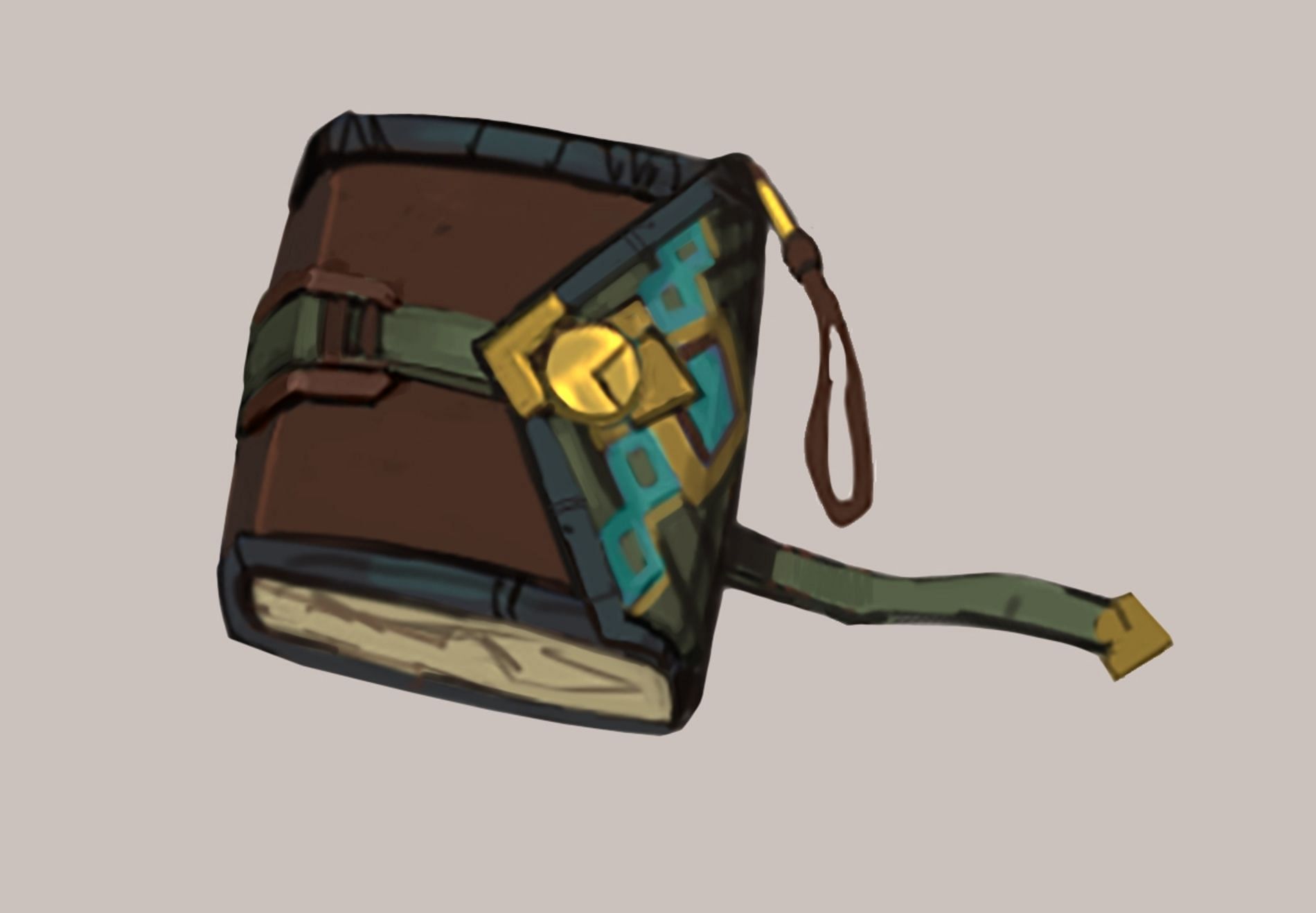 League of Legends' Tope's journal, whose details are yet to be revealed (Image via Riot Games)