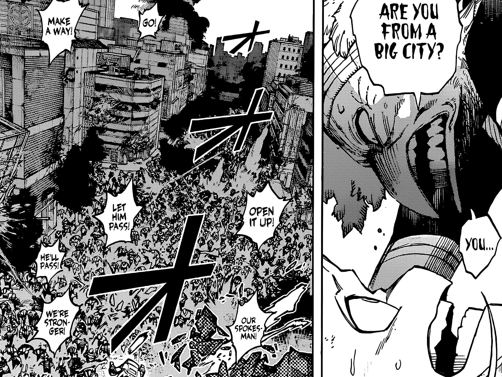 The mutants caused havoc in My Hero Academia (Image via Shueisha)