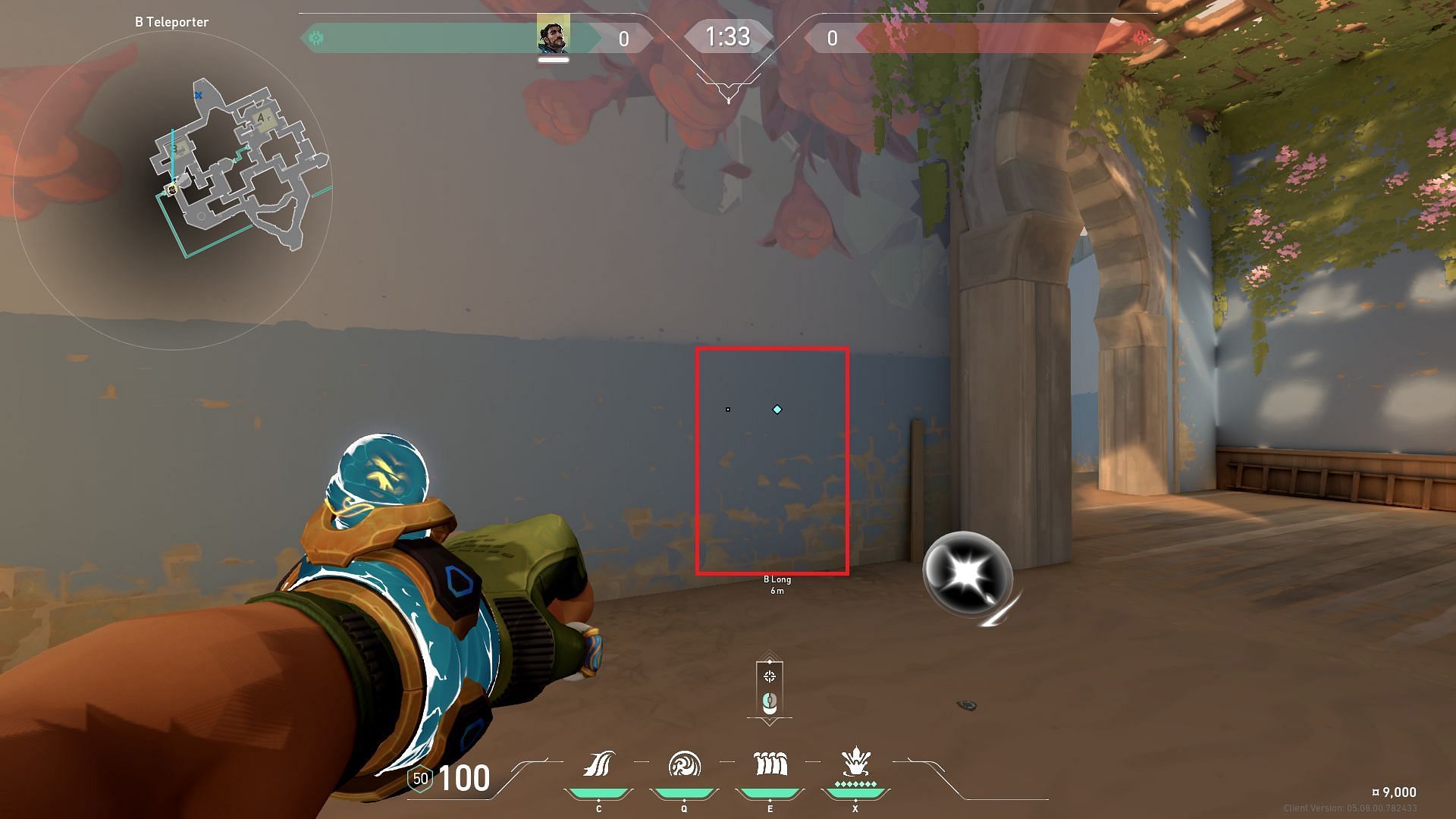 B-site default wall positioning (Image via Riot Games)