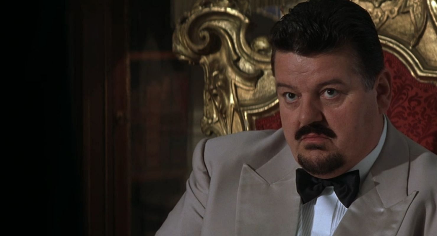 Robbie appeared as Valentin Zukovsky in two James Bond films (Image via Amazon Prime Video)