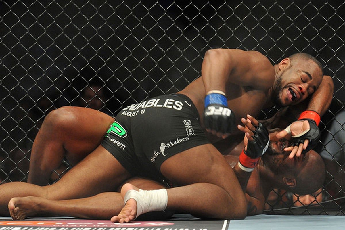 Rashad Evans came out on top against bitter rival Rampage Jackson in 2010