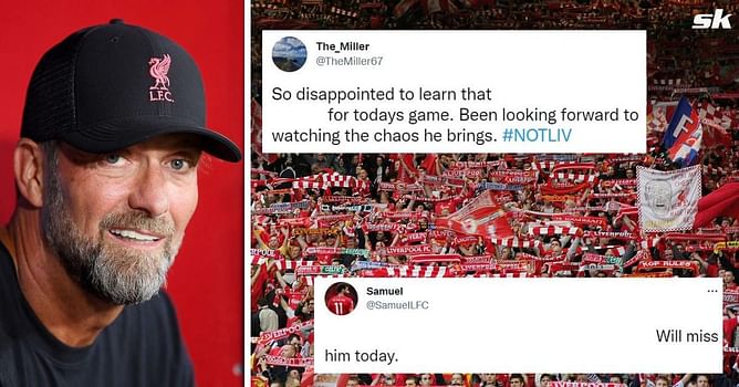 “Been looking forward to watching the chaos he brings”, “Will miss him today” – Liverpool fans ‘gutted’ as 2 key players are not named in squad to face Nottingham Forest
