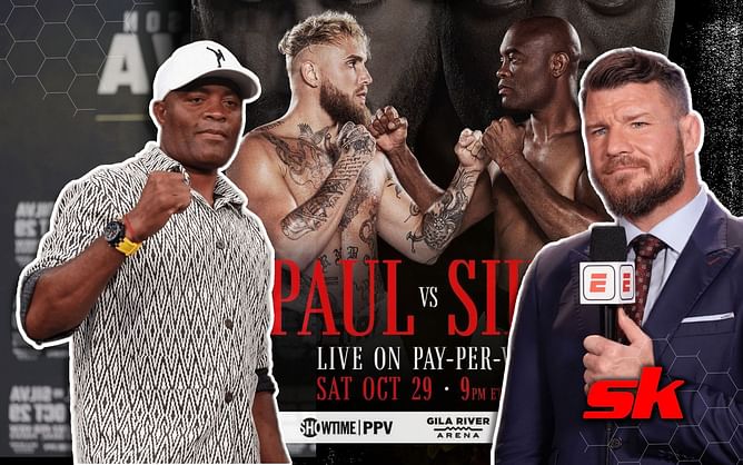 Michael Bisping feels that Anderson Silva's "mind games" will give him a major advantage against Jake Paul