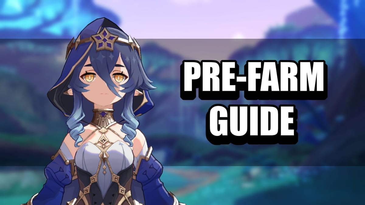 Genshin Impact Layla materials prefarming guide Ascension and talent