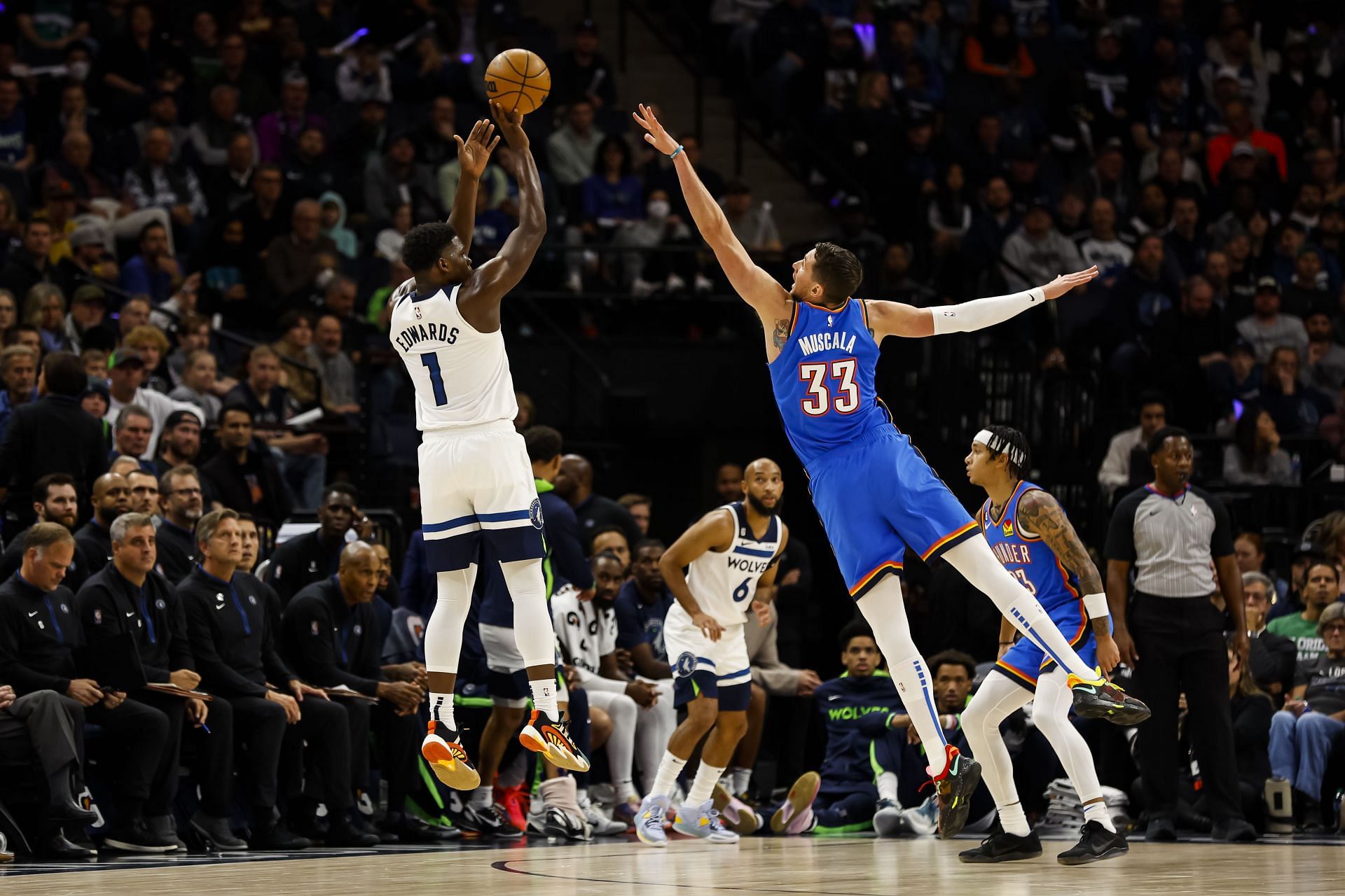 OKC Thunder vs. Minnesota Timberwolves.