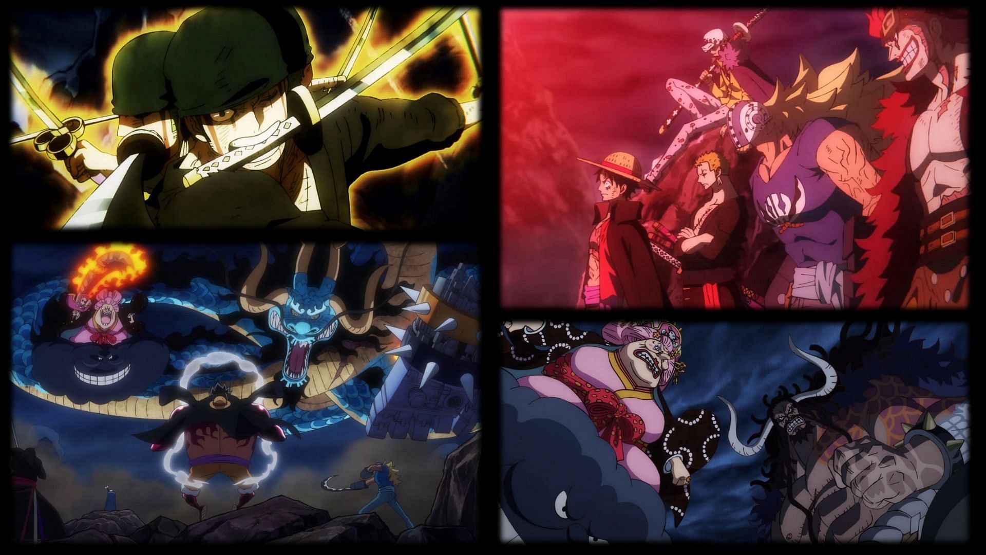 One Piece special episode 5: The best moments of the fight between the Worst generation and the Yonko