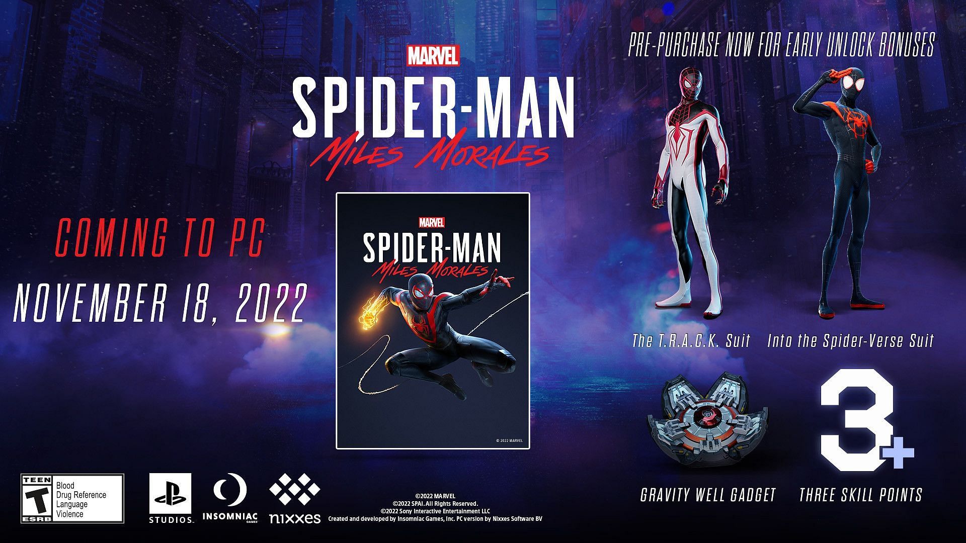 pre order bonus miles morales