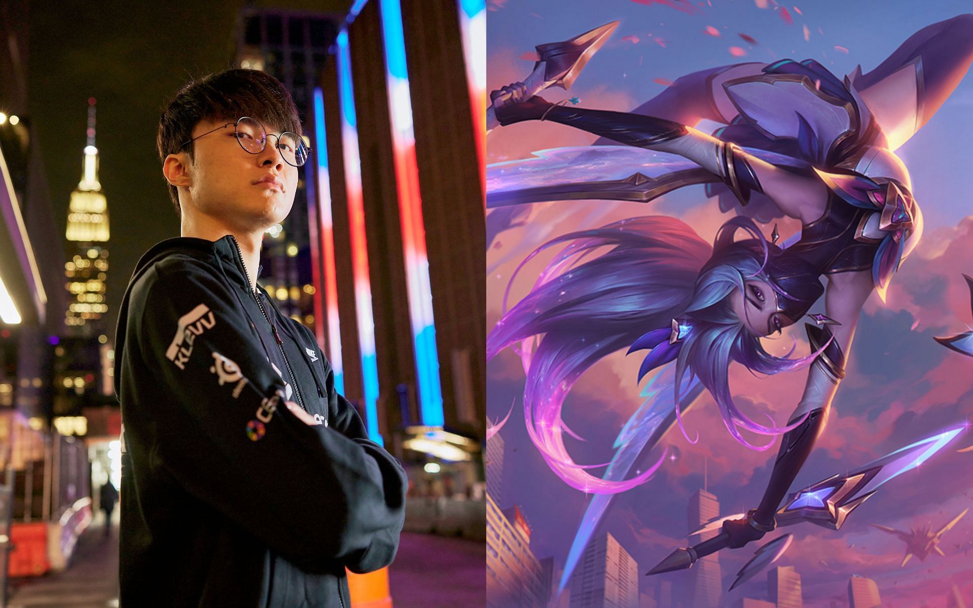 Faker might choose an Akali skin if he wins his fourth World Championship title (Image via Riot Games)