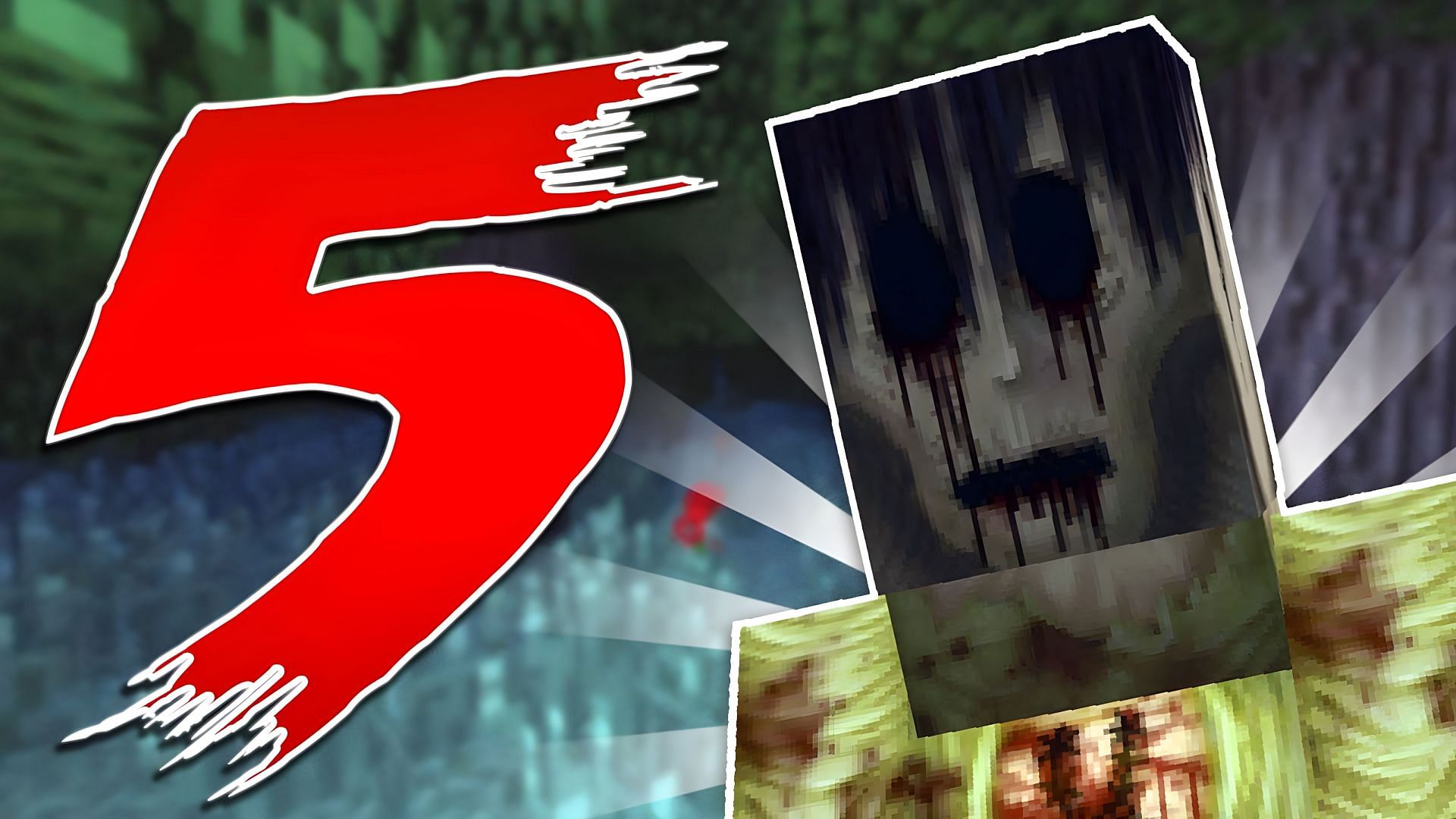 Scary texture packs can be quite frightening (Image via Youtube/BeckBroJack)