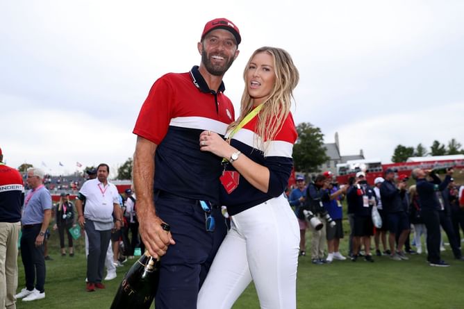 “I can't answer that question” - Dustin Johnson’s response to an awkward Paulina Gretzky question might have landed him in trouble