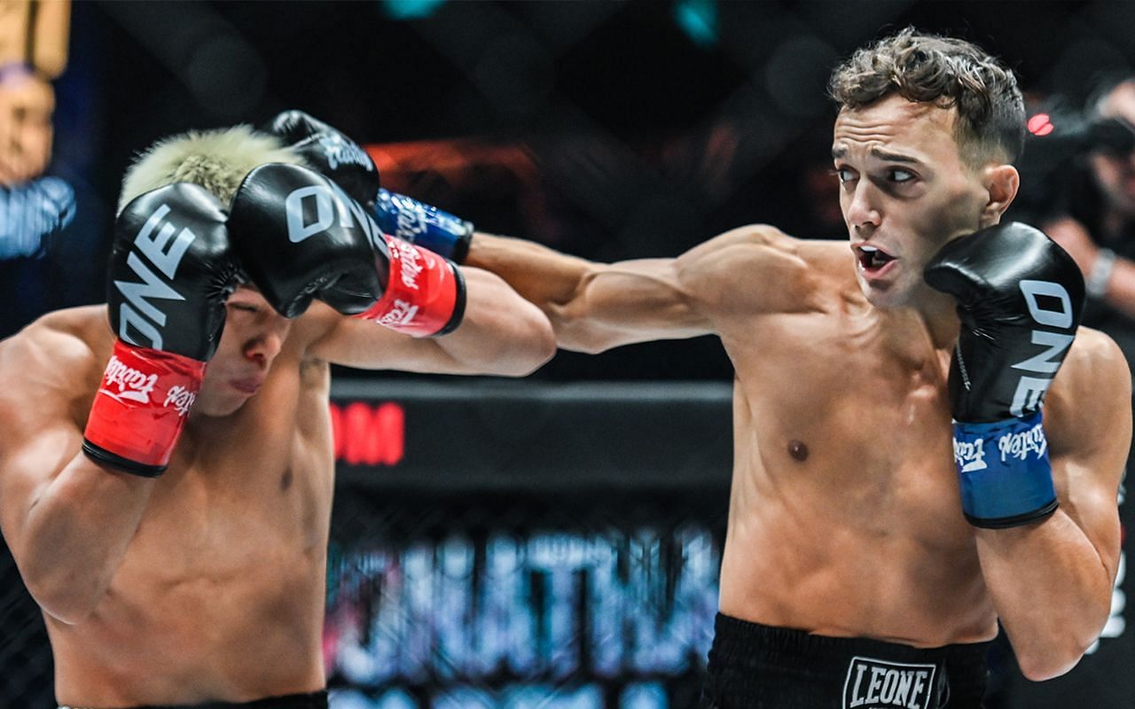 Zhang Peimian vs. Jonathan Di Bella at ONE 162 [Photo Credit: ONE Championship]