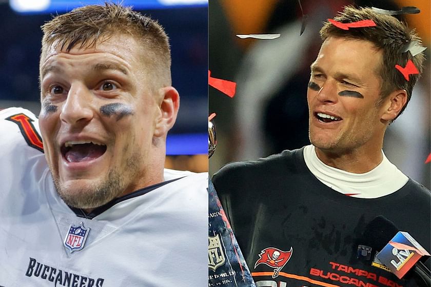 Buy Tom Brady & Rob Gronkowski Tampa Bay Buccaneers Run It Back