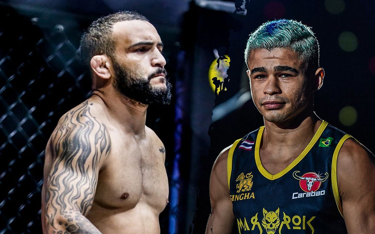 John Lineker (left) and Fabricio Andrade (right). [Photos ONE Championship]