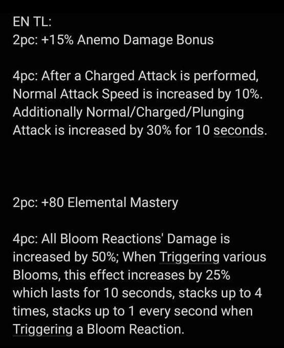 Two new artifact sets and free weapons leaked ahead of Genshin Impact 3