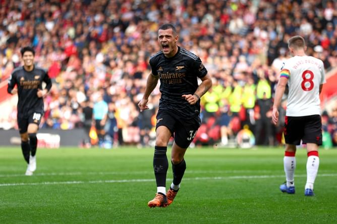 Southampton 1-1 Arsenal: Gunners' Player Ratings as Granit Xhaka scores yet another goal in an action-packed draw | Premier League 2022-23
