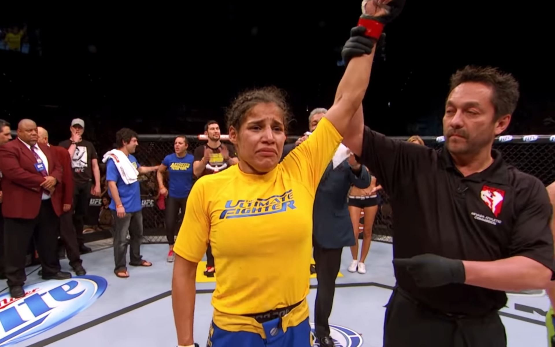 Julianna Pena [Images courtesy of UFC on YouTube]