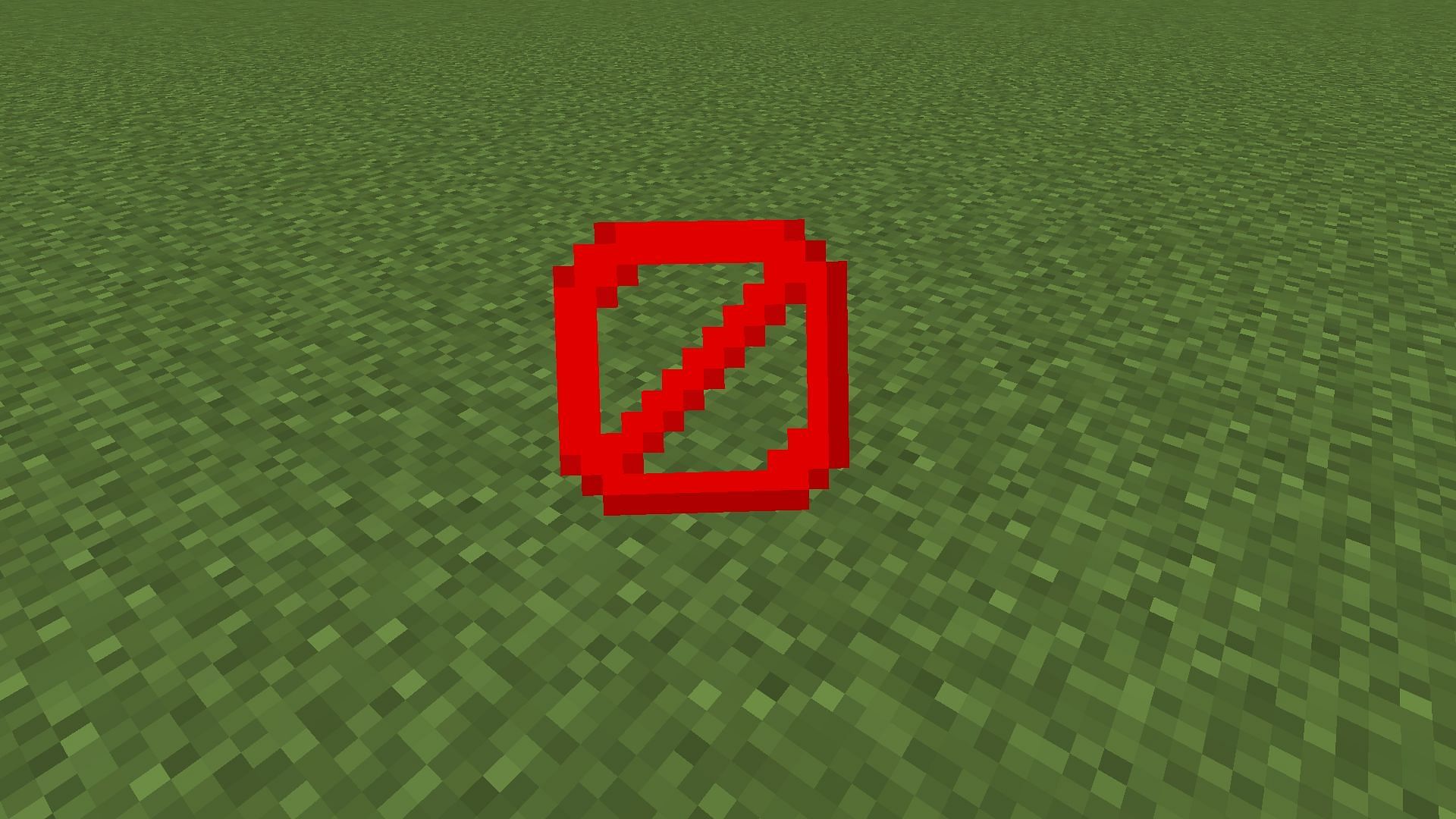 The barrier block simply acts as an invisible solid block in Minecraft (Image via Mojang)