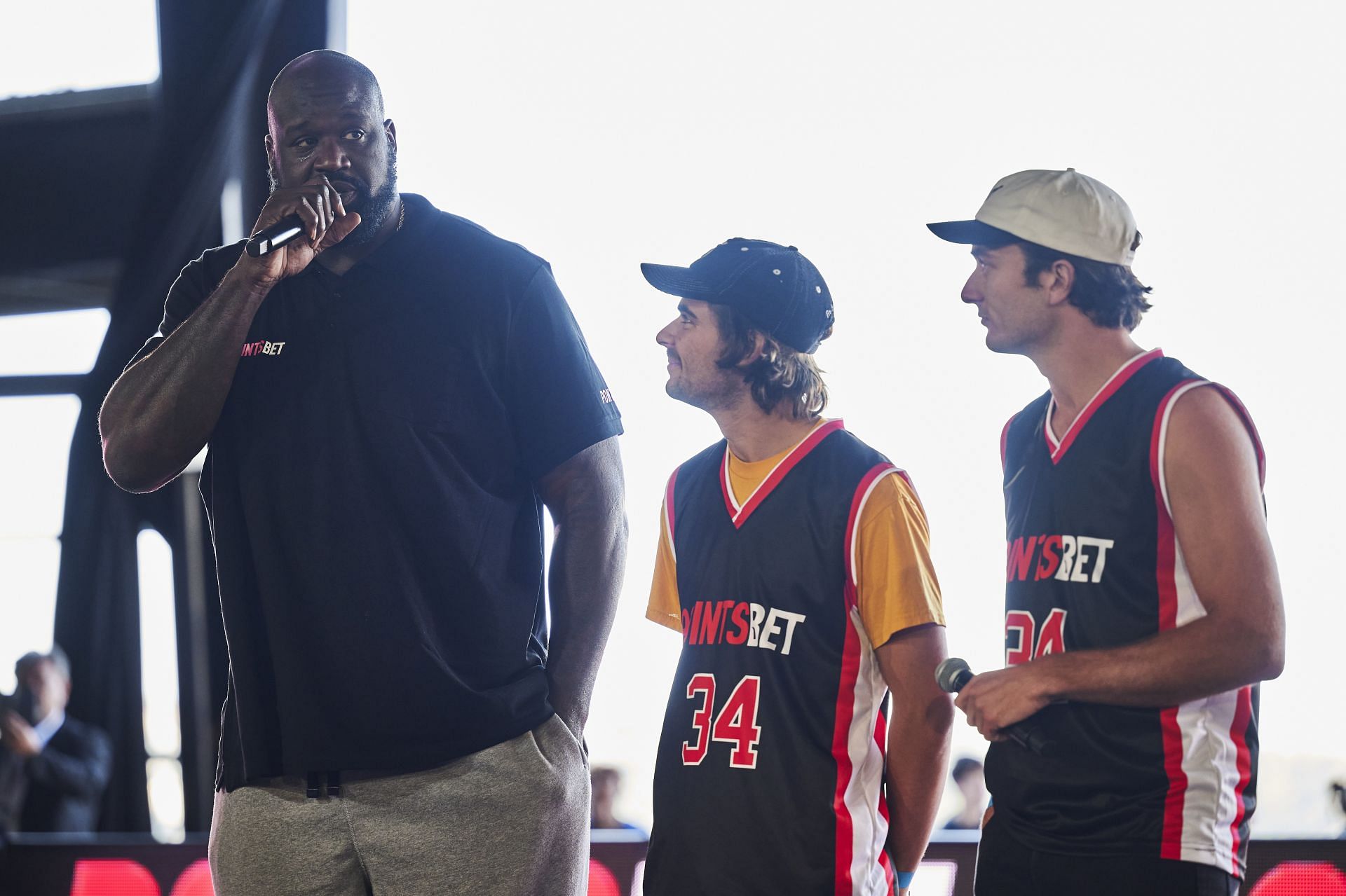 Shaquille O&#039;Neal at PointsBet Built Differently Media Event.