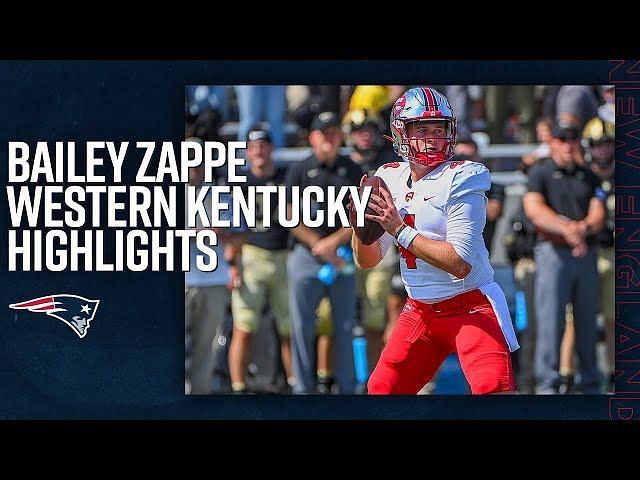 Patriots QB Bailey Zappe Set To Make His First NFL Start In Week 5 ...