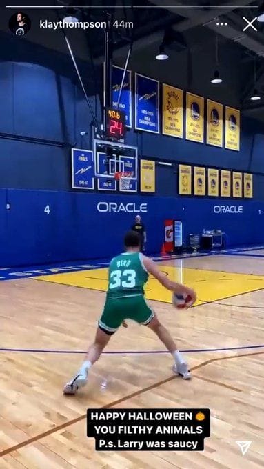 Larry Bird Halloween Costume