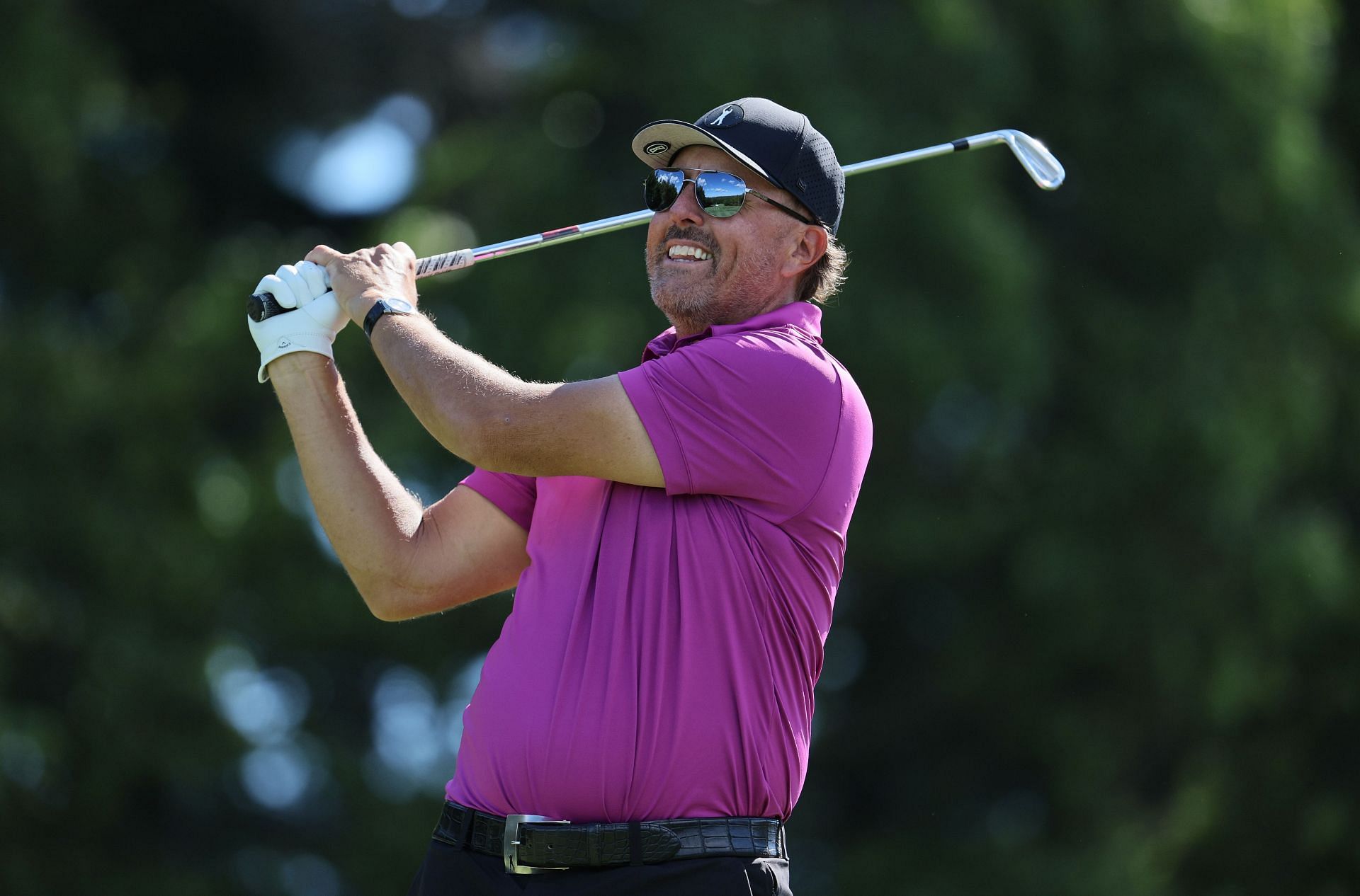 Phil Mickelson at the LIV Golf Invitational - Boston - Pro-am (Image via Andy Lyons/Getty Images)